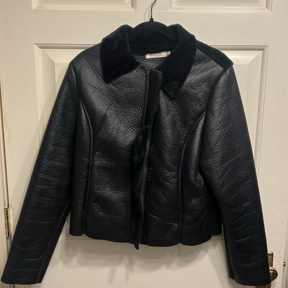 Solitaire black jacket women’s size M